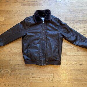 Leather Ace of Diamonds jacket